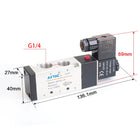 Airtac 4V310-08: Solenoid Air Valve - 4V31008AG