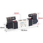 Airtac 4V320-08: Solenoid Air Valve - 4V32008FG