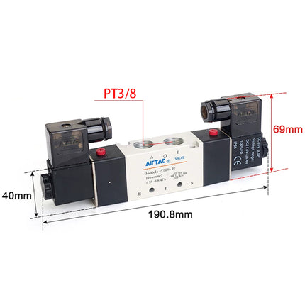 Airtac 4V320-10: Solenoid Air Valve - 4V32010C