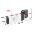 Airtac 4V410-15: Solenoid Air Valve - 4V41015AG