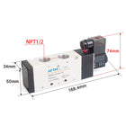 Airtac 4V410-15: Solenoid Air Valve - 4V41015AT