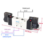 Airtac 4V420-15: Solenoid Air Valve - 4V42015BG