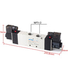 Airtac 4V430C-15: Solenoid Air Valve - 4V430C15BT