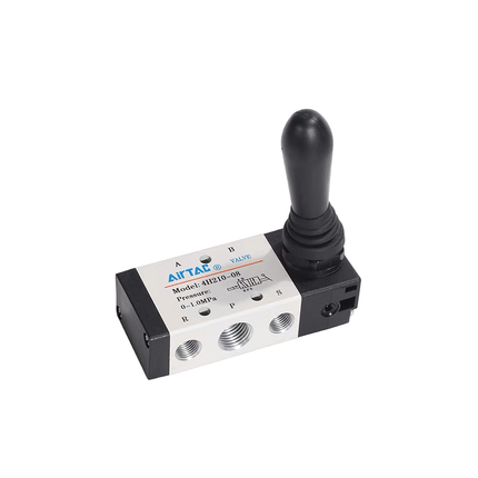 Airtac 4H210-08: Hand lever valve(5/2 way,5/3 way) -  4H21008