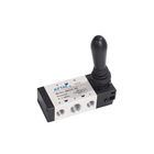 Airtac 4H210-08: Hand lever valve(5/2 way,5/3 way) -  4H21008