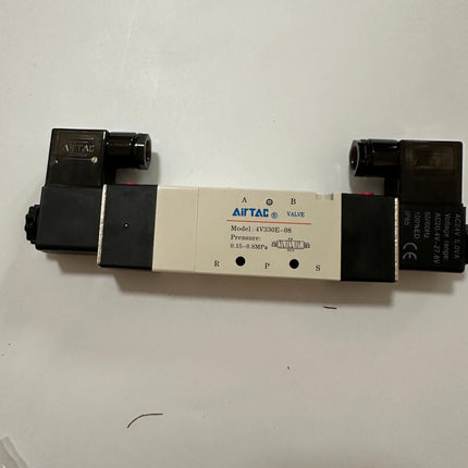 Airtac 4V330E-08: Solenoid Air Valve - 4V330E08E