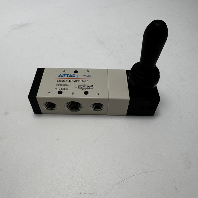 Airtac 4HA330C-10: Hand Valve. Toggle Style - 4HA330C10T