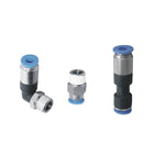 Airtac  Quick-plug connector with one-way function  - ASPL6-M6