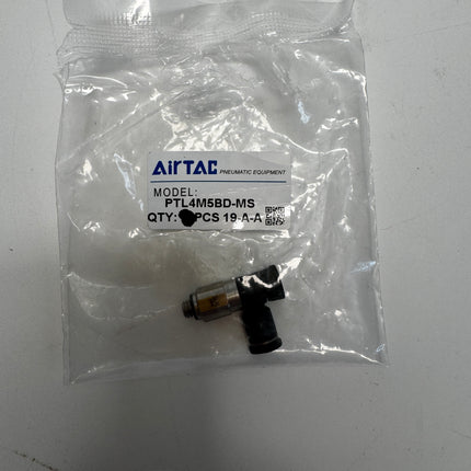 Airtac: Stainless Steel Push-Lock Type Flow Control Valve - PTL4M5BD-MS