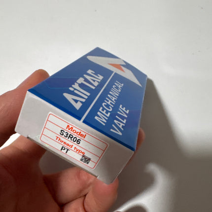 Airtac S3R-06: Manual Valve. 3 Way - S3R06
