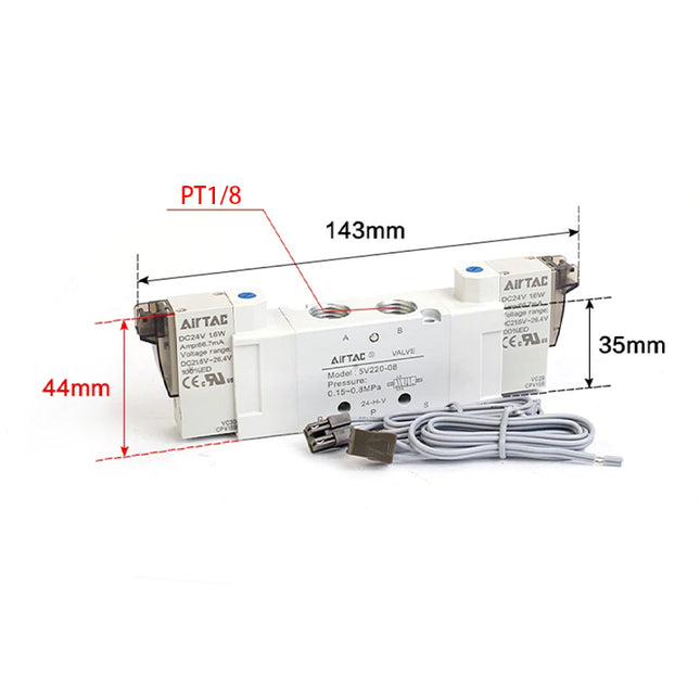 Airtac 5V22006:solenoid valve - 5V22006F050
