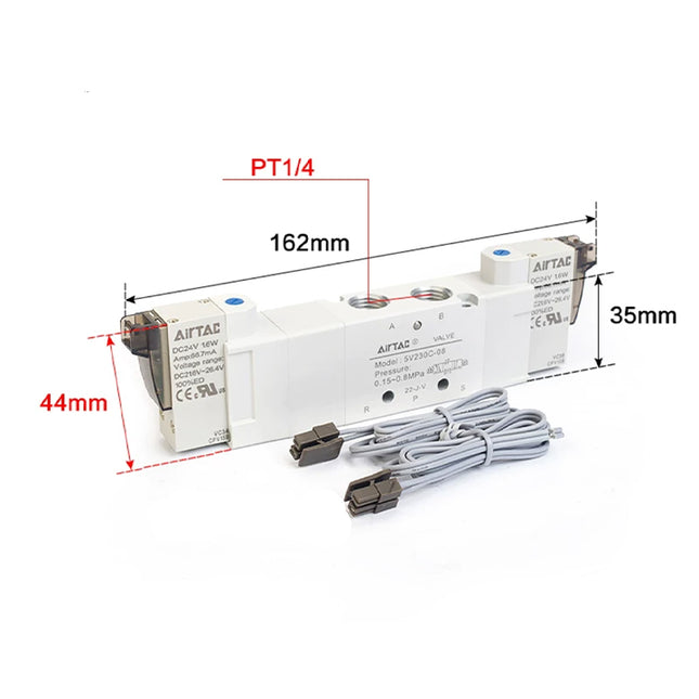 Airtac 5V230C08:solenoid valve - 5V230C08F050