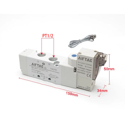 Airtac 5V41015E:solenoid valve - 5V41015E050