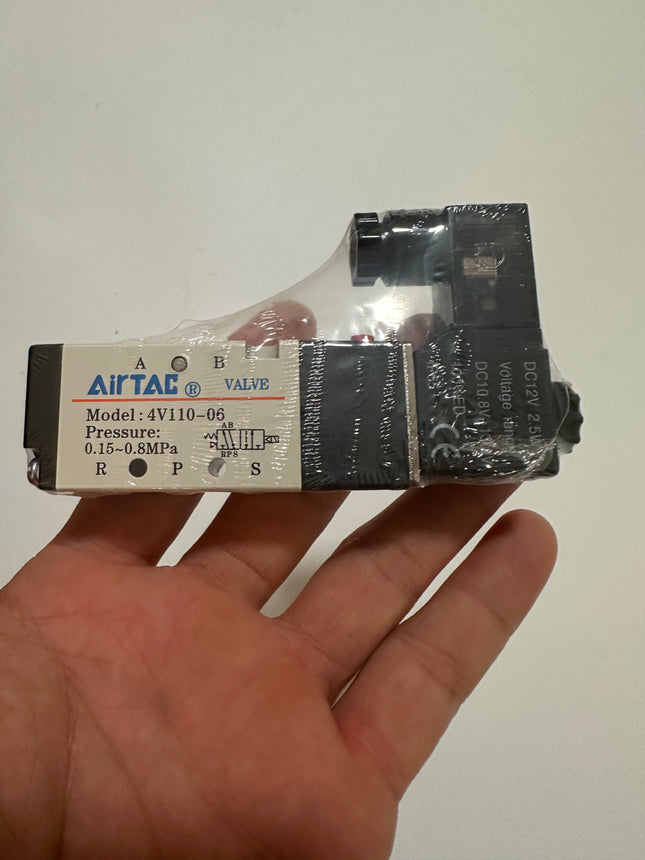 Airtac 4V110-06: Solenoid Air Valve - 4V11006F