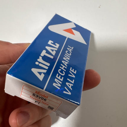 Airtac S3V-06: Manual Valve. 3 Way - S3V06