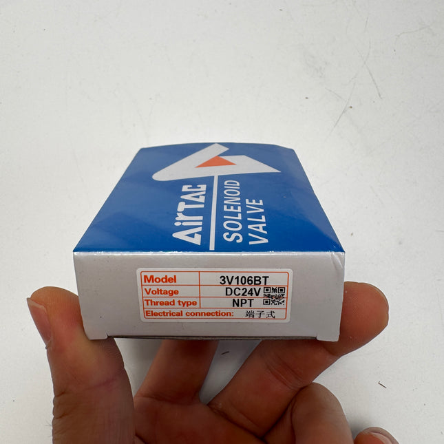 Airtac 3V1-06: Solenoid valve(3/2 way) - 3V106BT