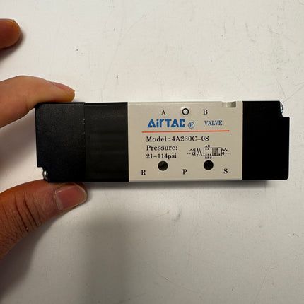 Airtac 4A230C-08: Air Pilot Valve. 5 Way - 4A230C08T