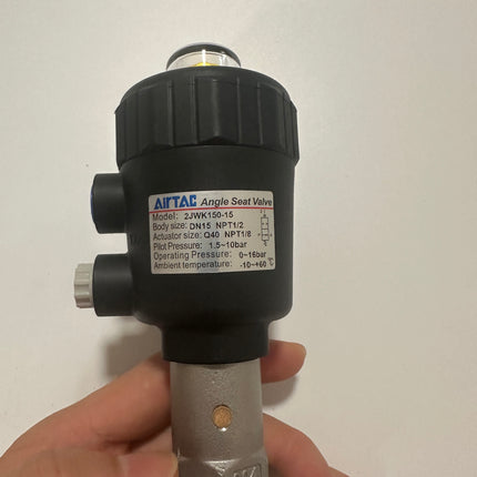 Airtac 2JWK150-15: Angle seat valve(2/2 way) - 2JWK15015Q40T