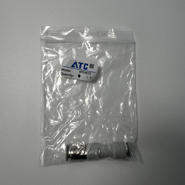 Airtac  One-way valve type quick plug connector  - APCVU10