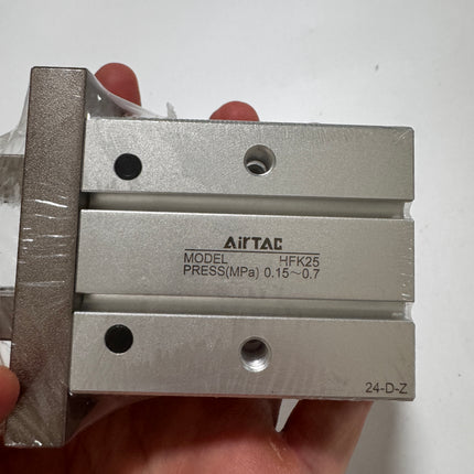 Airtac HFK: Air Gripper(parallel style-roller bearing),Air Finger,Double Acting - HFK25