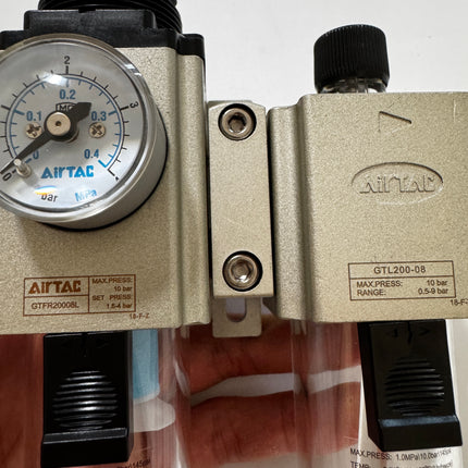 Airtac GTFC200-08: Air Lubricator(short PC bowl) - GTFC20008LWG