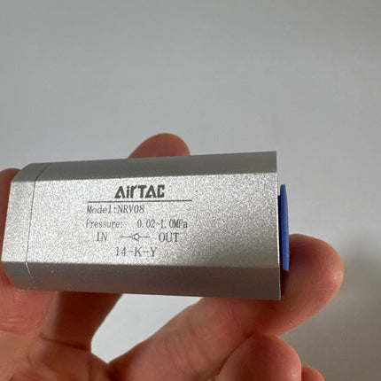Airtac NRV-08: Non-Return Valve - NRV08T