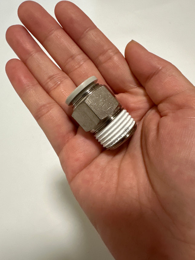Airtac PC: Push Lock Fitting. Male Connector - PC1204