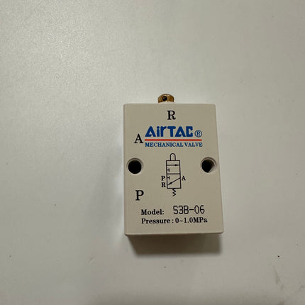 Airtac S3B-06: Manual Valve. 3 Way - S3B06