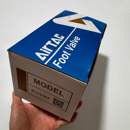 Airtac 4F210-08: Pneumatic Foot Pedal. 5 Way - 4F21008F