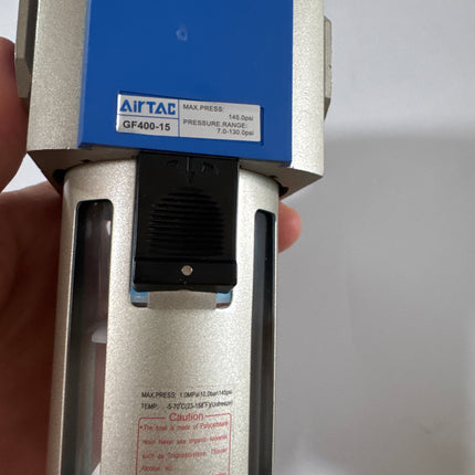 Airtac GF400:Air source treatment components/Filter- GF40015MJWT