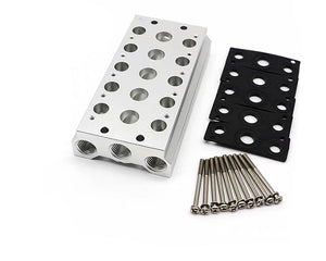 Airtac  6SV series: solenoid valve base (accessories)  - 6SV200M18FT