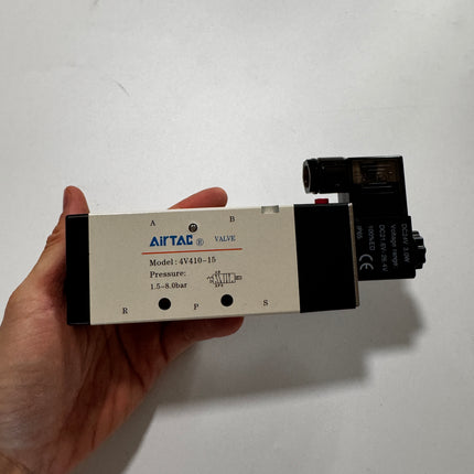 Airtac 4V410-15: Solenoid Air Valve - 4V41015BG-W