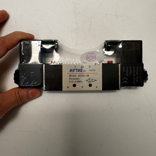 Airtac 4V220-06: Solenoid Air Valve - 4V22006E