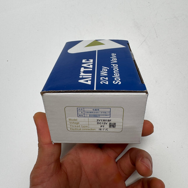 Airtac 2V130-15: 2 Way Solenoid Valve - 2V13015F