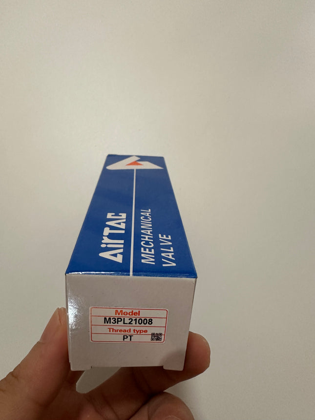 Airtac M3PL210-08: Manual Valve. 3 Way - M3PL21008