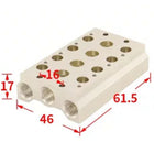 Airtac 7V0500M: Pneumatic Air Valve Manifold  - 7V0500M4FT