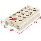 Airtac 7V0500M: Pneumatic Air Valve Manifold  - 7V0500M5FG