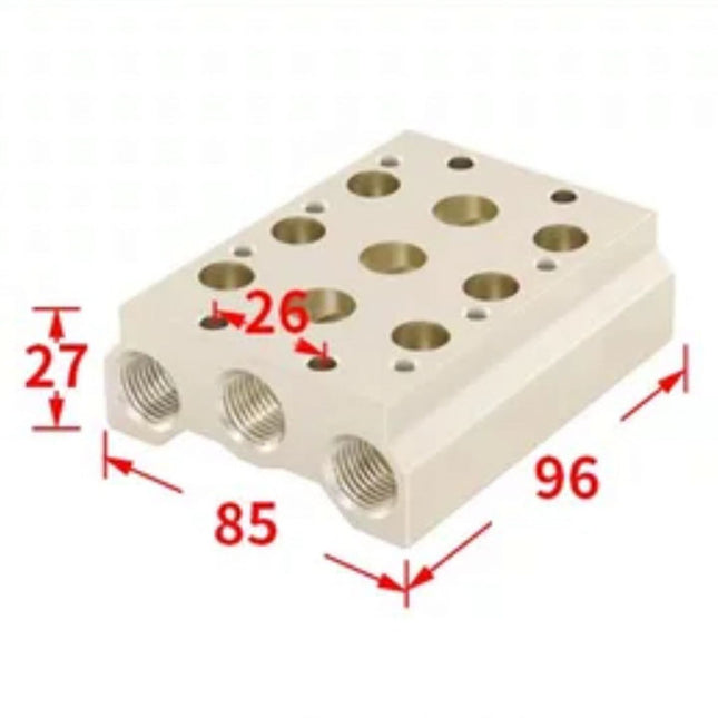 Airtac 7V300M: Pneumatic Air Valve Manifold  - 7V300M3FT