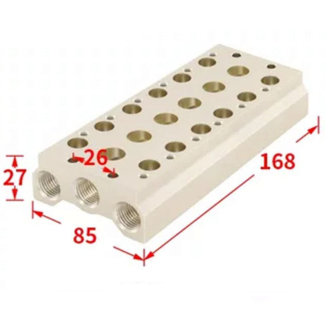 Airtac 7V300M: Pneumatic Air Valve Manifold  - 7V300M6FT