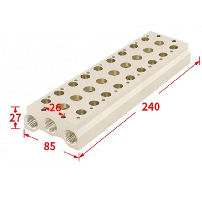 Airtac 7V300M: Pneumatic Air Valve Manifold  - 7V300M9FT