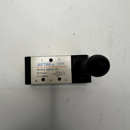 Airtac 4H210-08: Hand Valve. Toggle Style - 4H21008