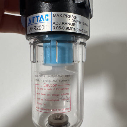Airtac AFR: Air Filter Regulator  - AFR2000MJNWG