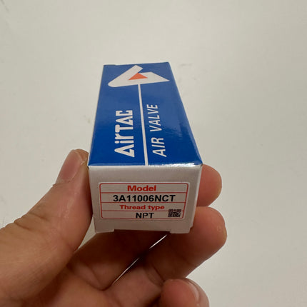 Airtac 3A110-06: Air Pilot Valve. 3 Way  - 3A11006NCT
