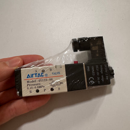 Airtac 4V110-06: Solenoid Air Valve - 4V11006B-W