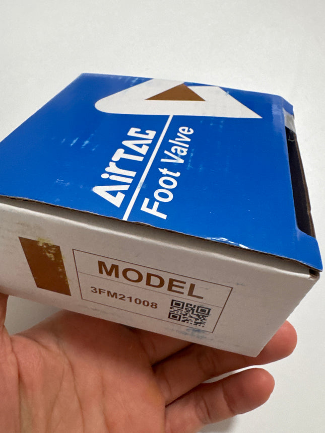 Airtac 3FM210-08: Mini Pneumatic Foot Pedal. 3 Way - 3FM21008