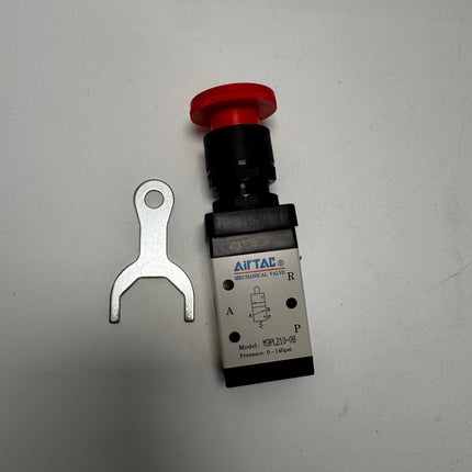 Airtac M3PL210-08: Manual Valve. 3 Way - M3PL21008T