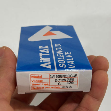 Airtac 3V110-06-NO: Solenoid valve(3/2 way) - 3V11006NOFIG-W