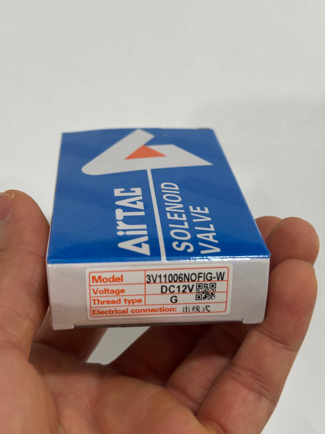 Airtac 3V110-06-NO: Solenoid valve(3/2 way) - 3V11006NOFIG-W