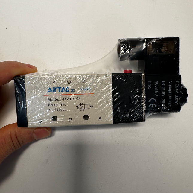 Airtac 4V310-08: Solenoid Air Valve - 4V31008BT
