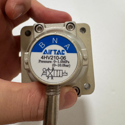 Airtac 4HV210-06: Hand Valve. Rotary Style - 4HV21006